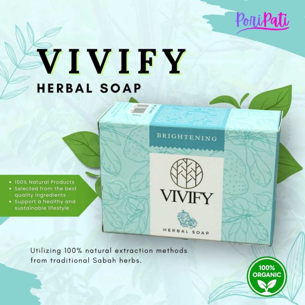 Vivify Brightening Herbal Soap