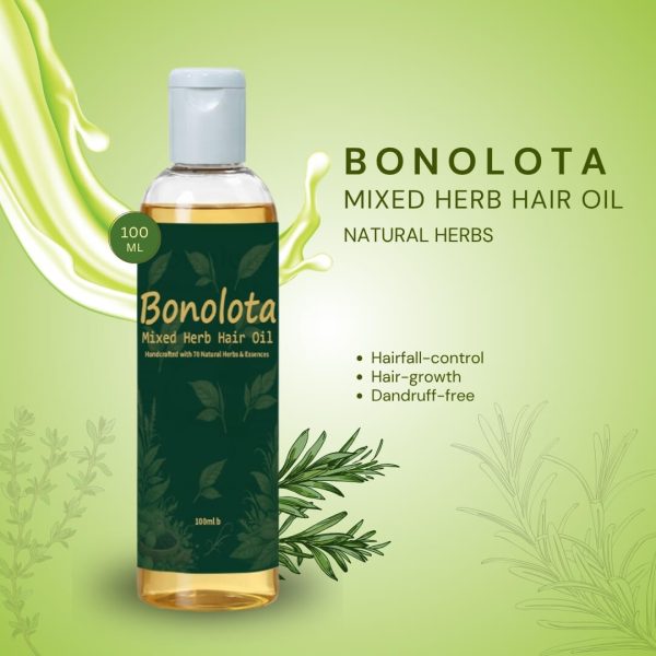 Bonolota Mixed Herb Hair Oil - 100ml