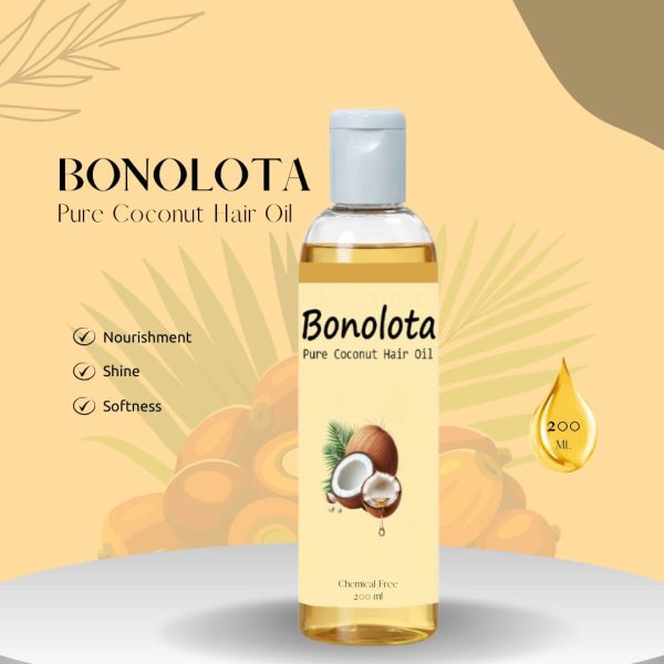 Bonolota Pure Coconut Hair Oil - 200ml
