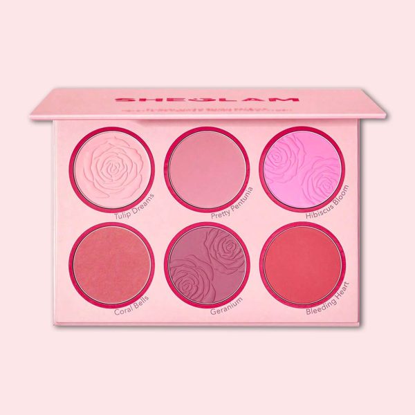 SHEGLAM Floral Flush Blush Palette-Blushing Bouquet
