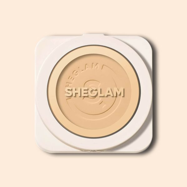 SHEGLAM Skin-Focus High Coverage Powder Foundation-Linen